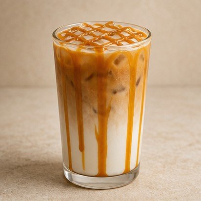 Iced Caramel Latte