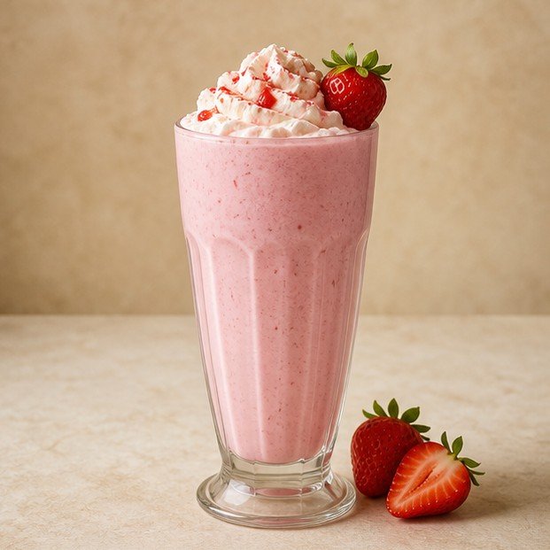 Çilek Milkshake